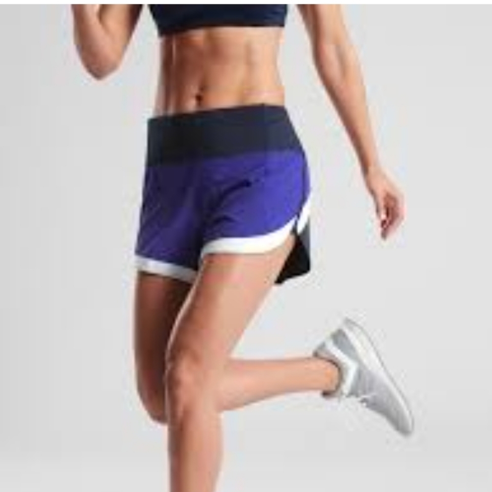 Athleta Running Colorblock short